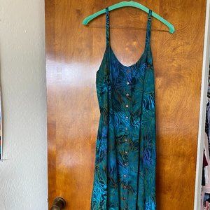 Blue dress- Never-worn w/ tags-  made in Bali